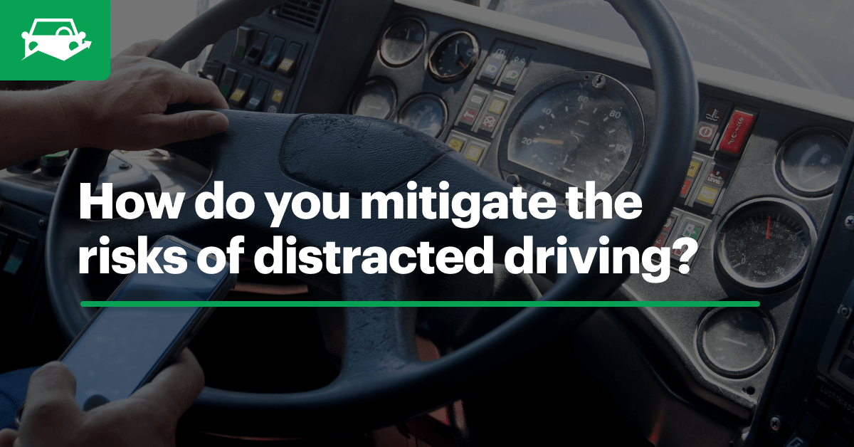 Distracted driving visual