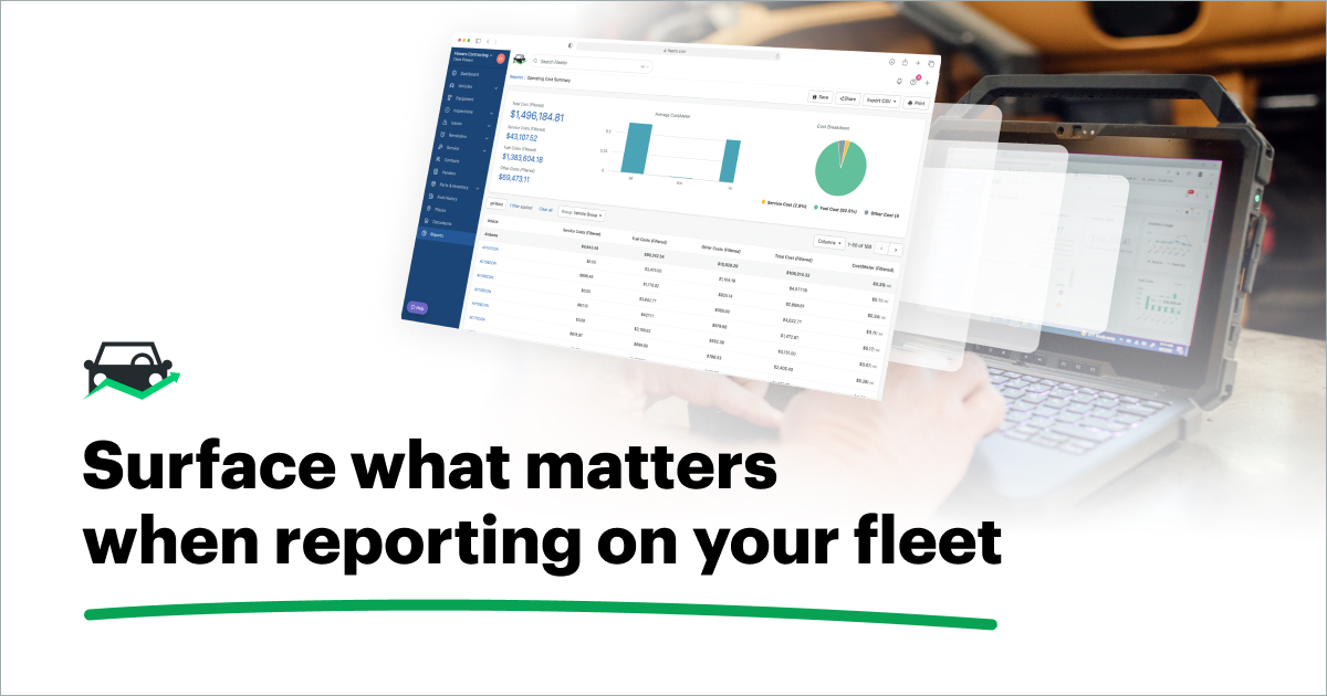 tailoring fleet reports to stakeholders