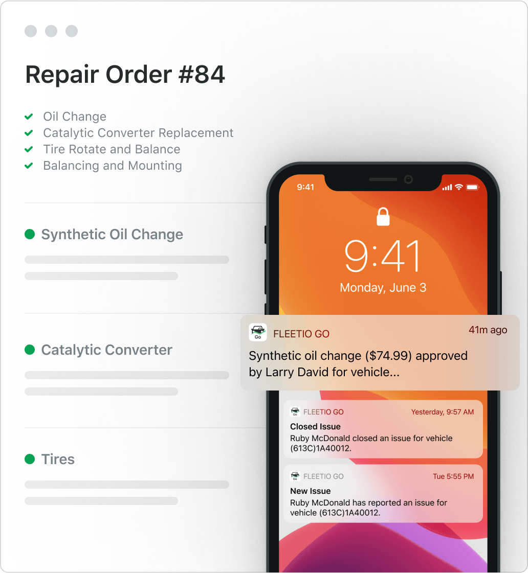 Msi repair order