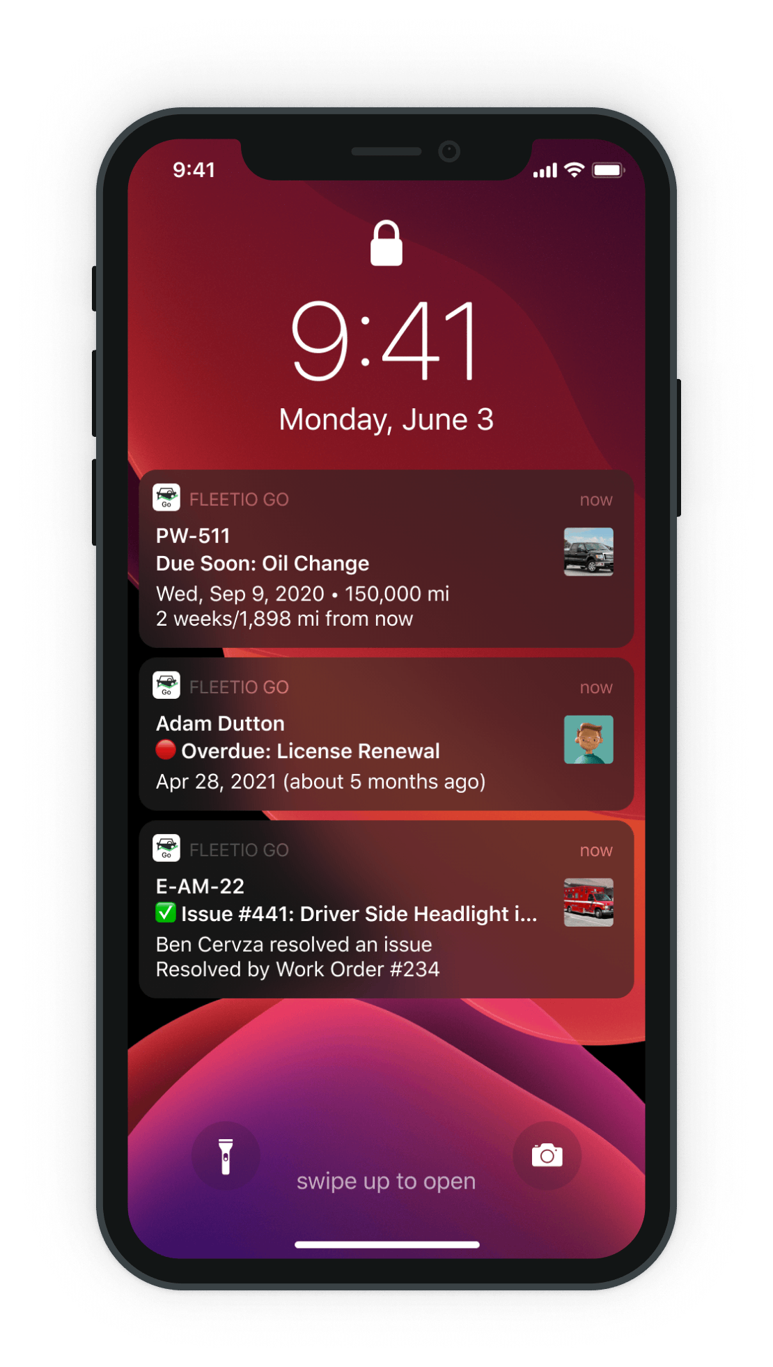 Notifications mobile