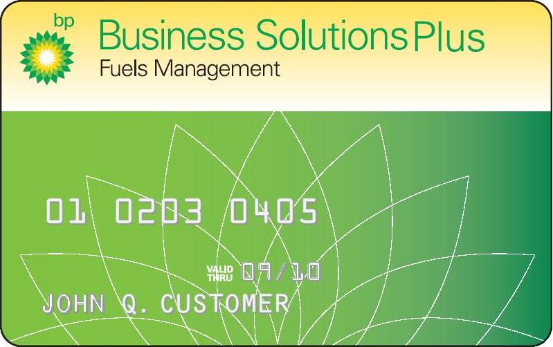 Bp business solutions plus card