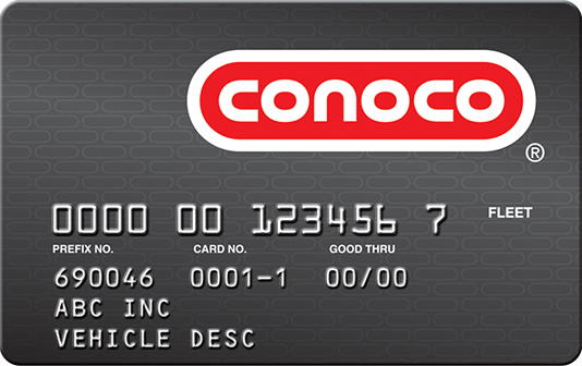 Conoco card
