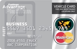 Fuelman advantage platinum card