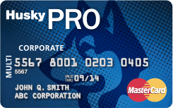 Huskypro mastercard card