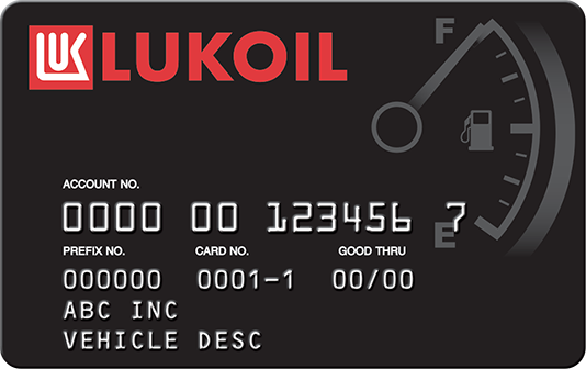 Lukoil card