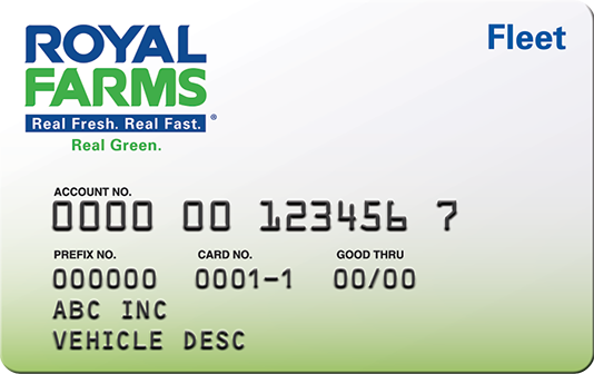 Royal farms card